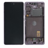 LCD+Touch screen Samsung G780 / G781 S20 FE juodas (black) OLED (O) 36937/